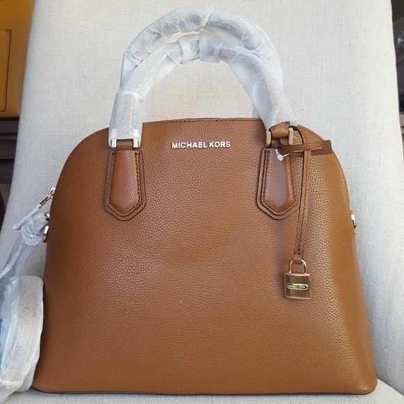 michael kors adele dome satchel